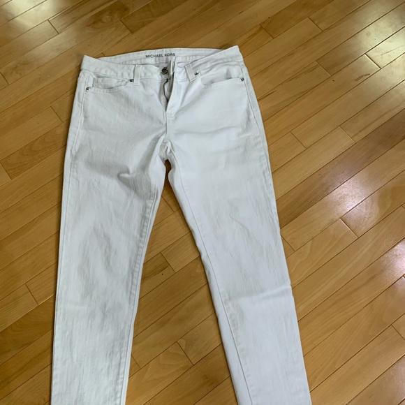 Michael Kors White Jeans Petite Size 4 - Picture 1 of 11